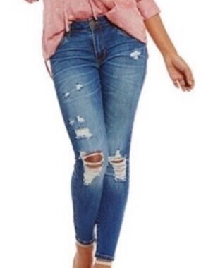 STS BLUE➕Ankle Skinny Jeans